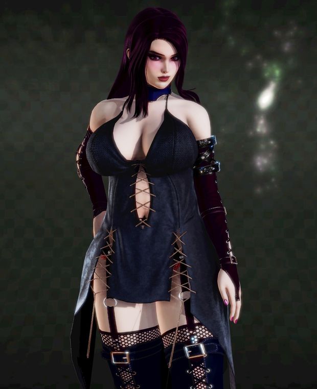 Ravensilk the Sexy Goth Witch