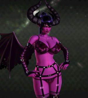Ravensilk as a Wicked Succubus Demon