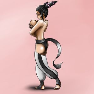 NSFW af art of Juri Han - Street Fighter