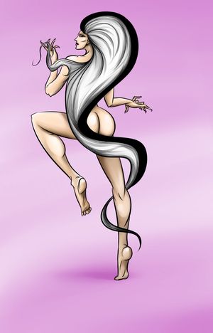 NSFW fan art of Sindel - Mortal Kombat