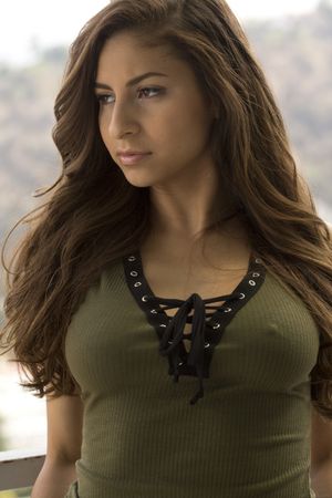 Nina North poking thru