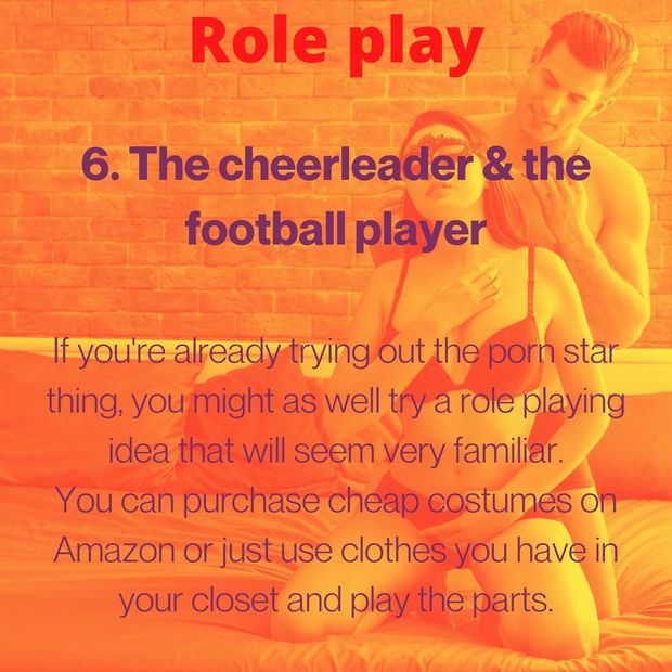 cheerleader & football player