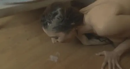 Abella Danger licking cum