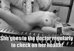 She goes to the doctor regularly to check on her health!
