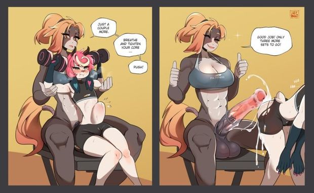 Futanari Horse Cock 698