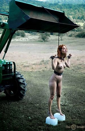 She wanted to try bondage, but got cold feet.