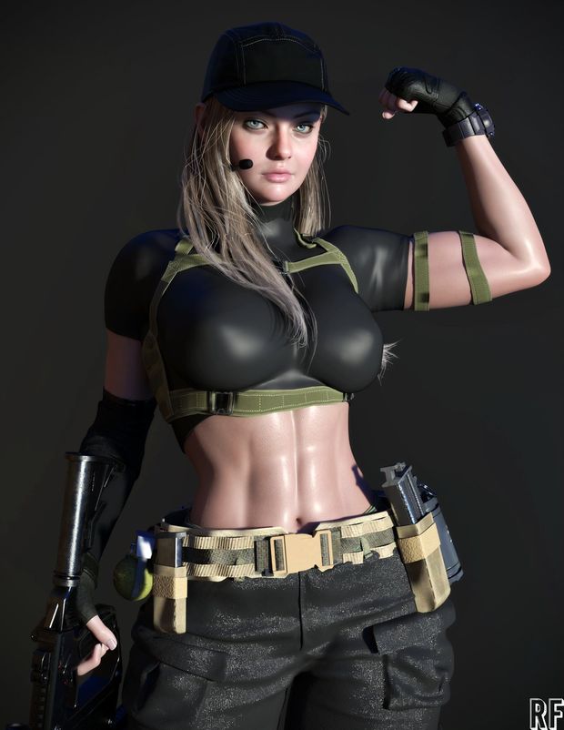 I give my soul for lick her abs