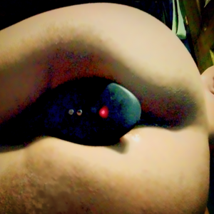 My ass in a huge buttplug