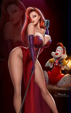 Jessica showing off.