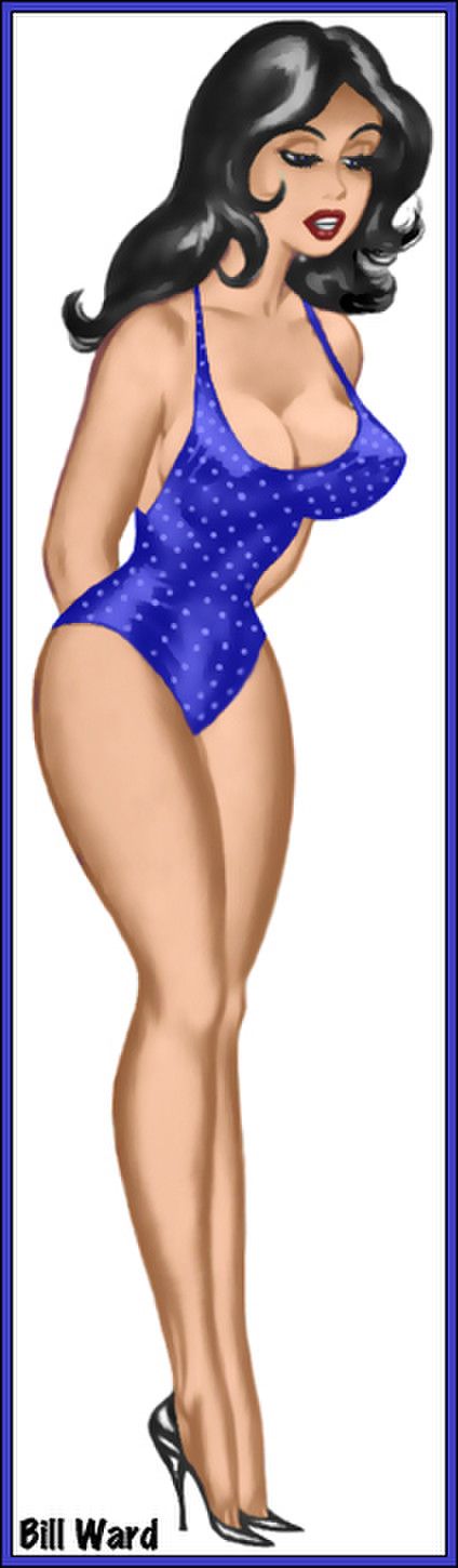Bill Ward cartoon woman