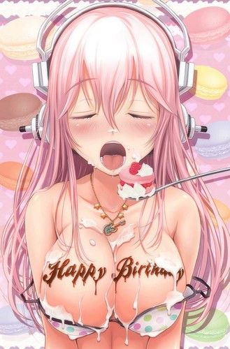 Super Sonico Happy Birthday