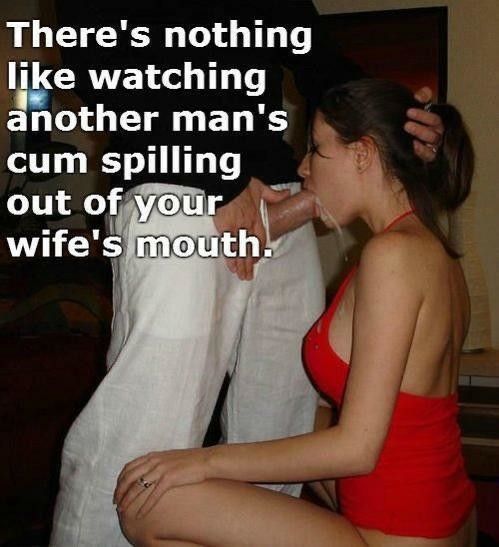Another man's cum