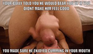 He lied back and enjoyed as you worked on his cock