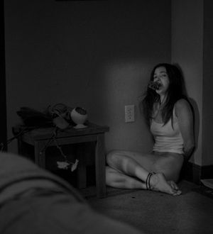 She'll watch us from there.