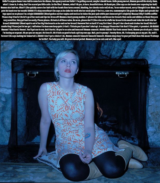 Scarlett Johansson becomes a vampire’s pet