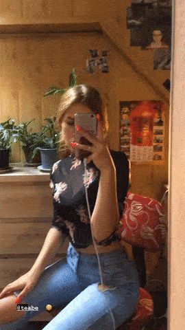 Blonde slut selfie 13