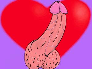 Seen I pin with “l”, ♥️, then a penis shape and thought I’d draw something like that