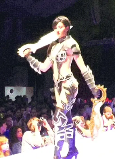 Asian cosplay