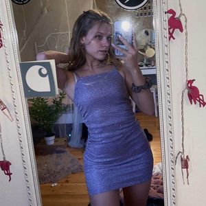 Cute teen in dress