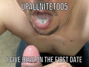 I give head on the first date