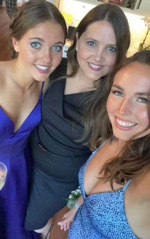 Hannah her mom and friend