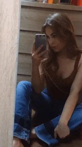 Blonde slut selfie 20