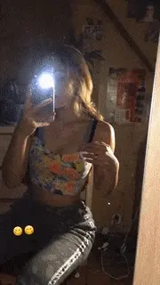 Blonde slut selfie 21
