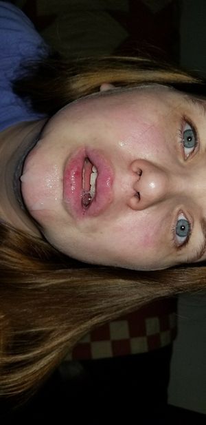 Married slut Stacey took daddys load