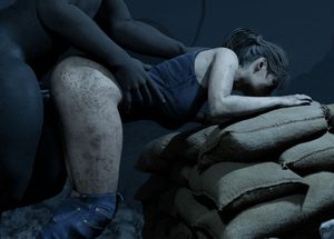 Claire Redfield x horseguy #4 by Rekin3D