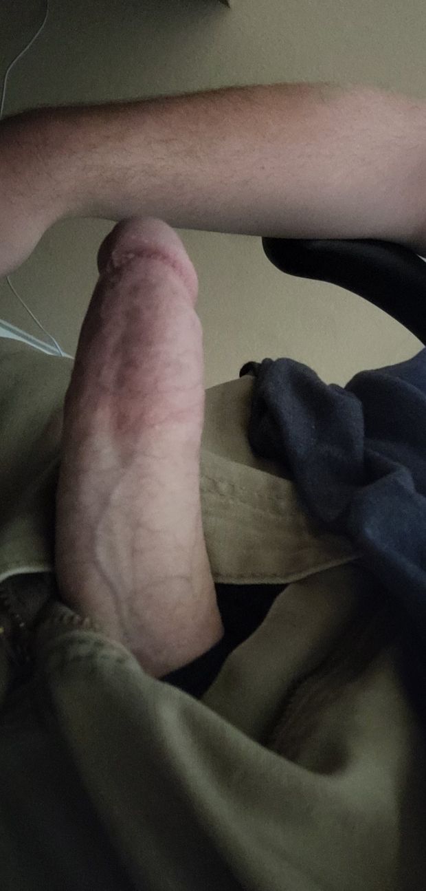 Cock Out in Office