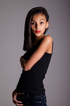 african teen model