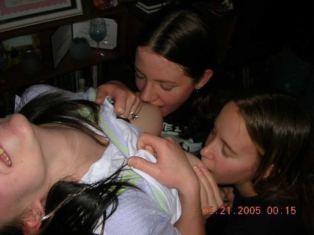 titty loving twins