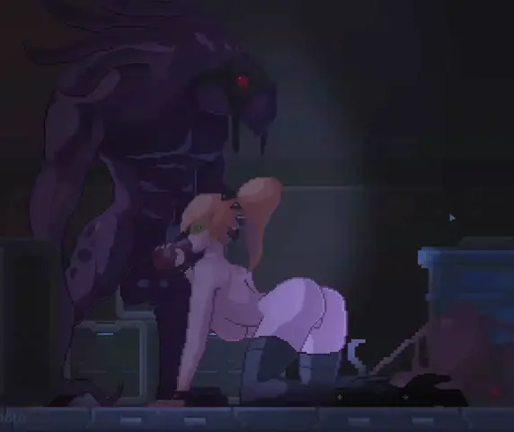Zetria blowing alien