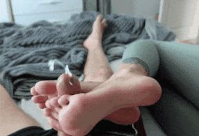 A big load for her feet