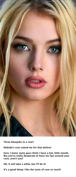 She milked me dry with her hot mouth