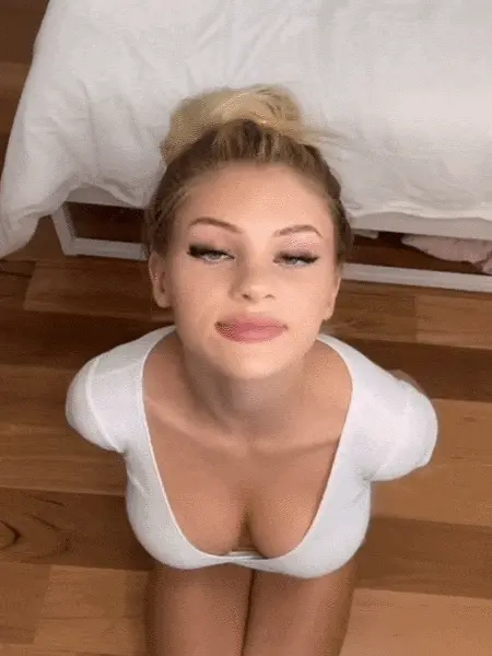 well trained blonde