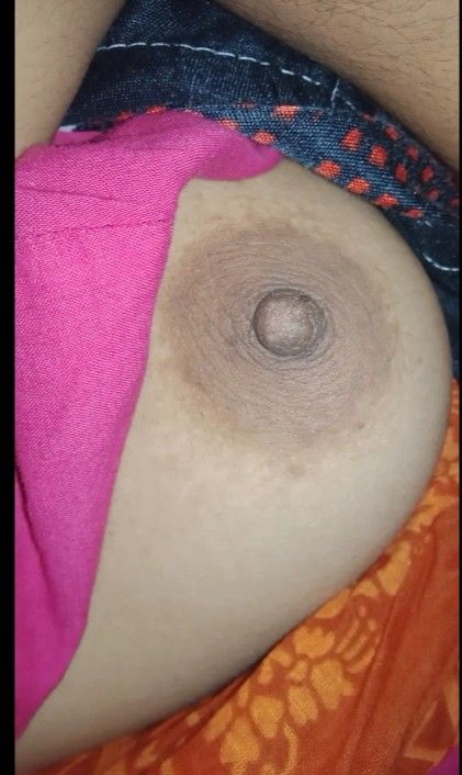 India woman big size boob