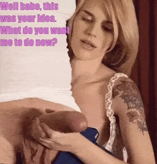 Hot Wife Caption Handjob