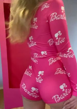 phat ass barbie in a onesie