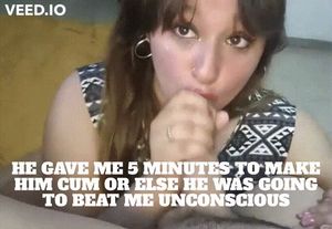 I had 5 minutes or else I was getting my ass kicked again...