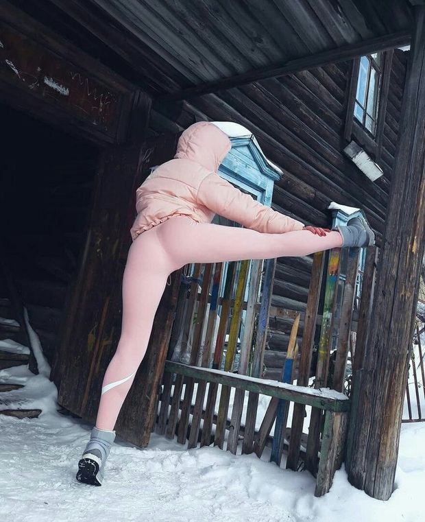 Legging snow