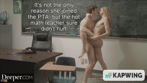 They'd been teasing each other the whole year.