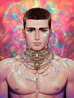 Did you let him leave a necklace