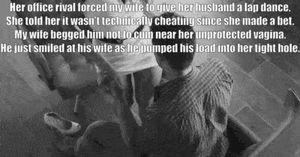 My wife is always making bets with a lady she hates at work. I told her to stop, but she's just too competitive for her own good sometimes.