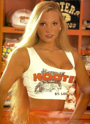 sexy hooters babe to snuggle with