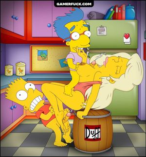 Lucky Bart Simpson and Millhouse Van Houten