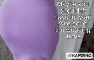 She ended up in the best man's hotel room.