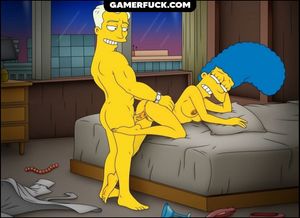 Golddiger Marge Simpson