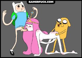 Finn and Jake Breaking the Princess Bubblegum