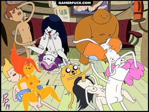 Party at Finn and Jake House